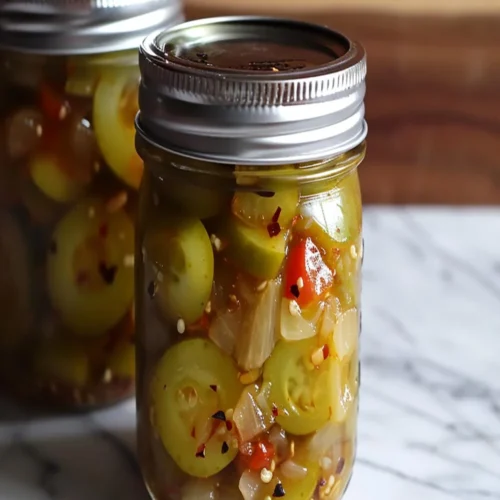 How to Make Piccalilli with Green Copycat Tomatoes