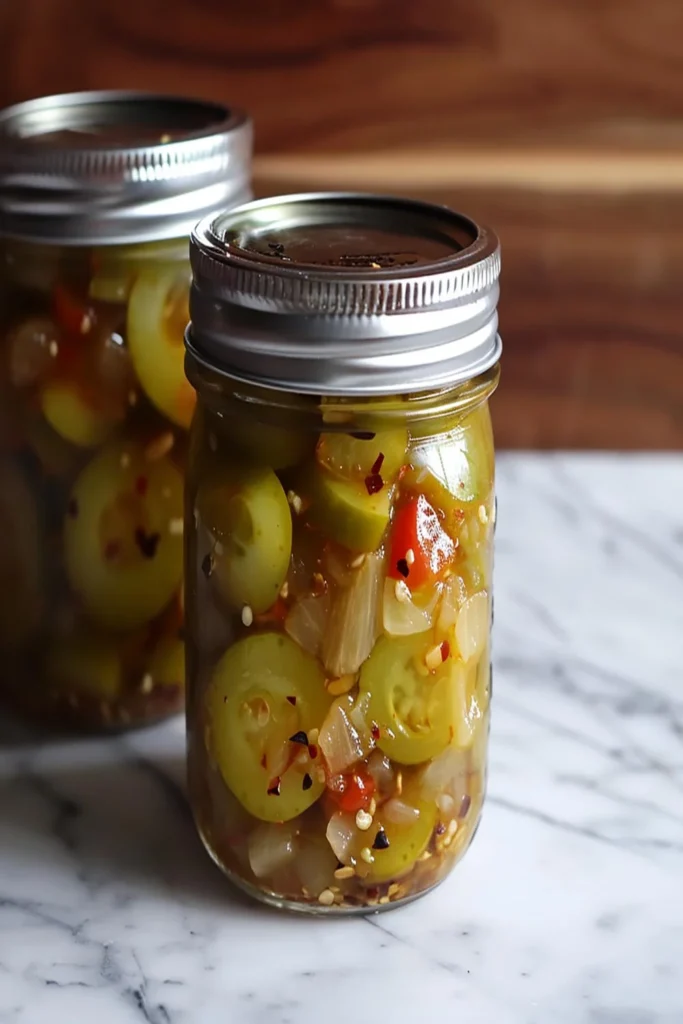 How to Make Piccalilli with Green Copycat Tomatoes