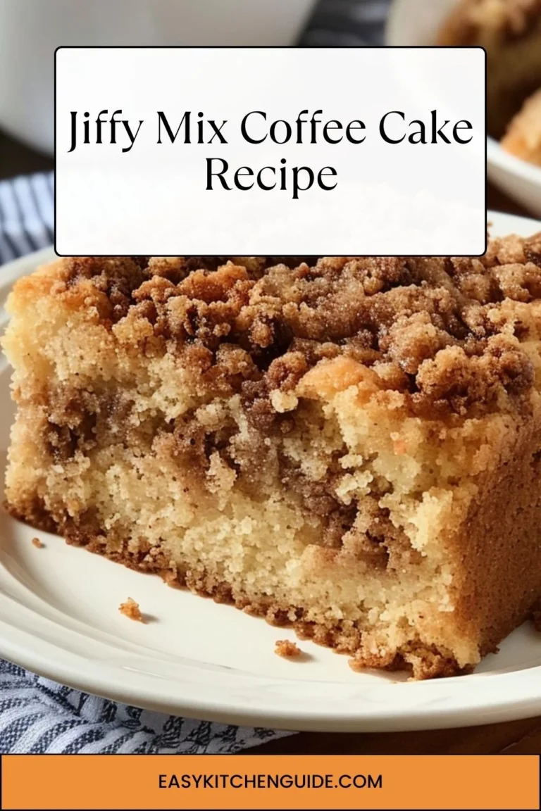 Jiffy Mix Coffee Cake Recipe