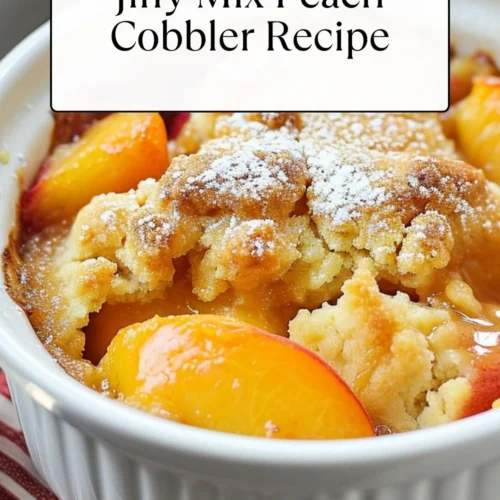 Jiffy Mix Peach Cobbler Recipe