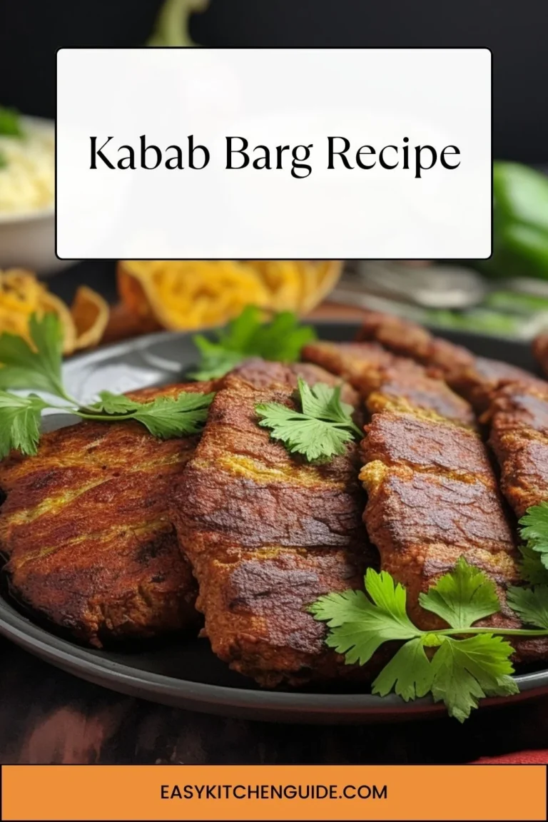 Kabab Barg Recipe