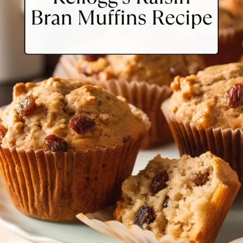 Kellogg’s Raisin Bran Muffins Recipe