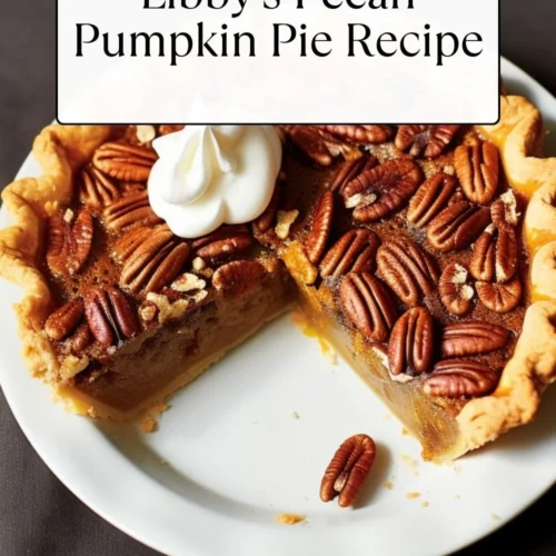 Libby’s Pecan Pumpkin Pie Recipe