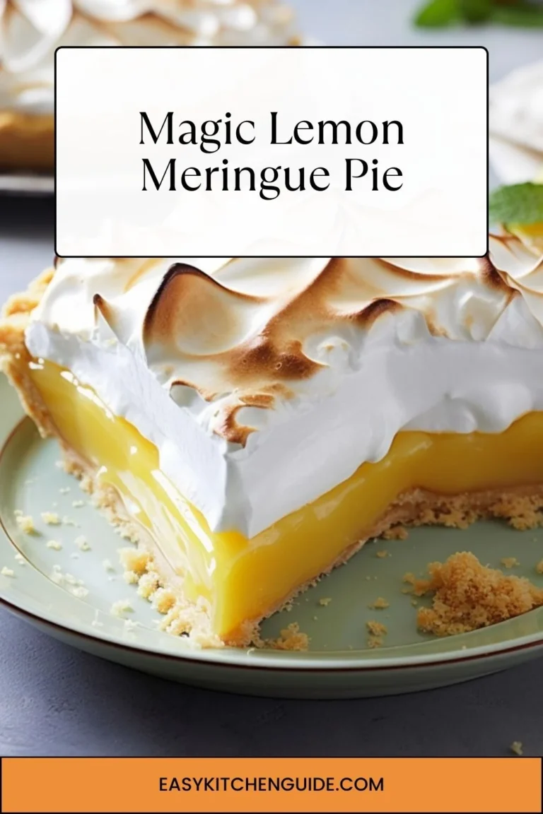 Magic Lemon Meringue Pie