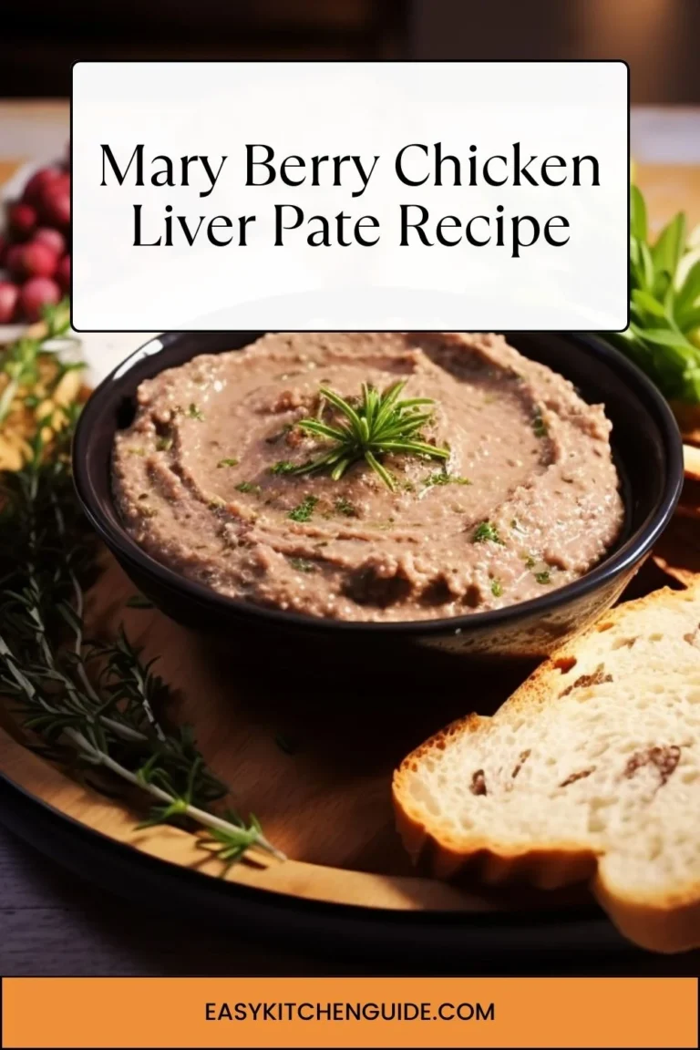 Mary Berry Chicken Liver Pate Recipe