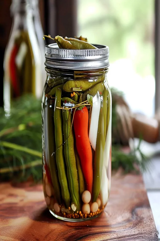 Old Fashioned Pickled Beans Copycat Recipe