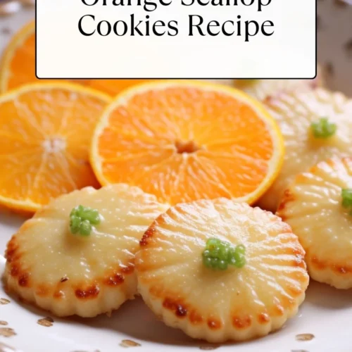 Orange Scallop Cookies Recipe