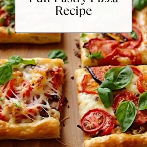 Puff Pastry Pizza Recipe