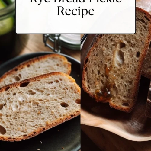 Rye Bread Pickle Recipe