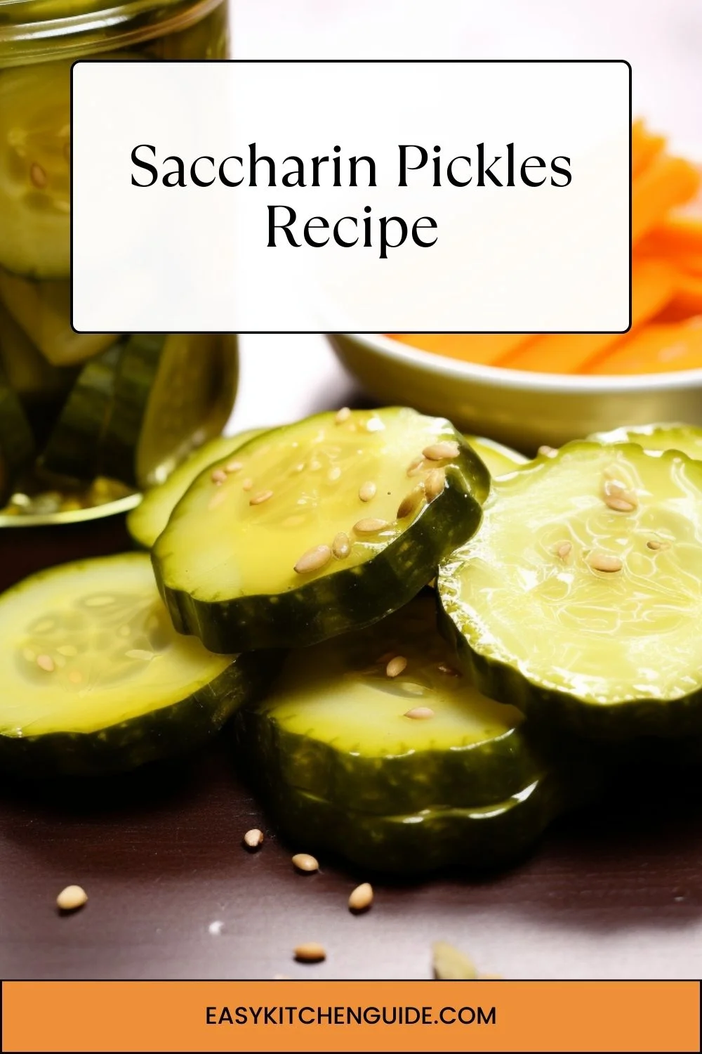 Saccharin Pickles Recipe