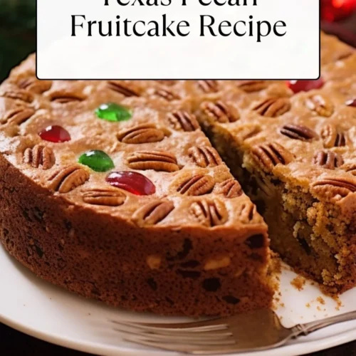 Texas Pecan Fruitcake Recipe