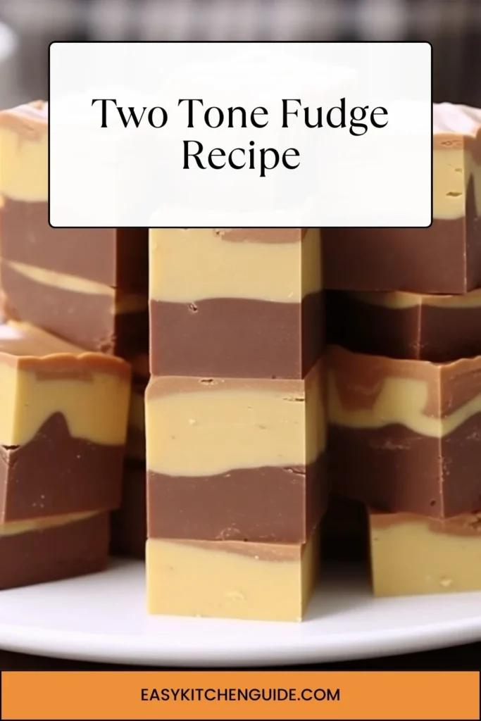 Two Tone Fudge Recipe