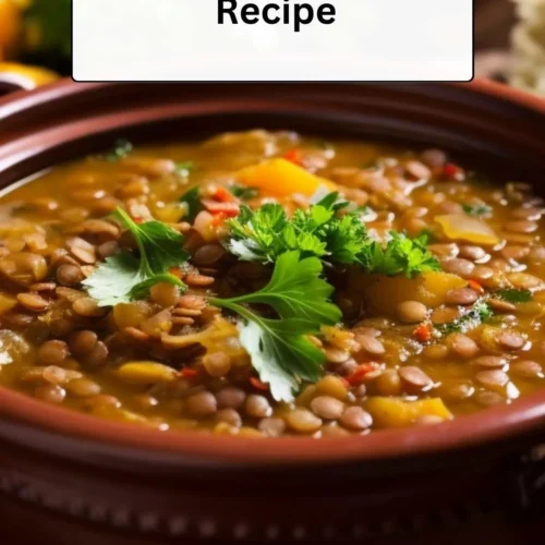 Aladdin’s Lentil Soup Recipe