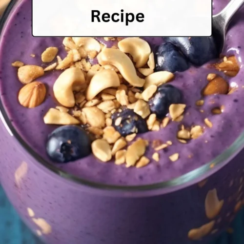 Blueberry Peanut Butter Smoothie Recipe