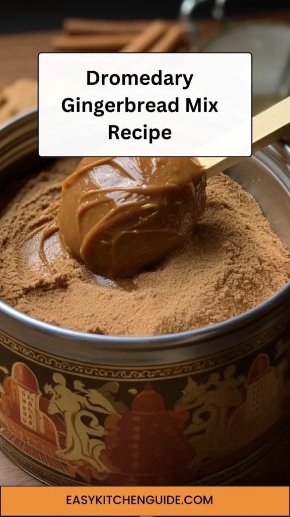 Dromedary Gingerbread Mix Recipe