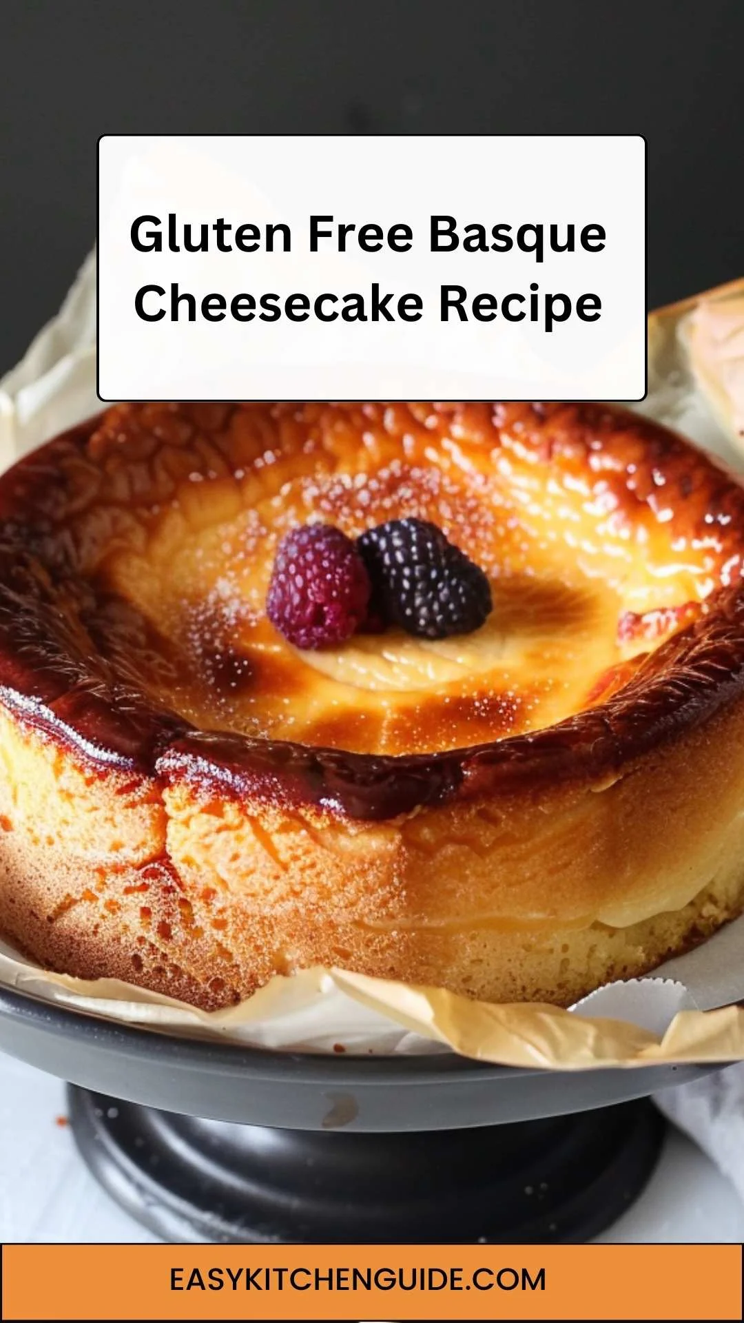 Gluten Free Basque Cheesecake Recipe
