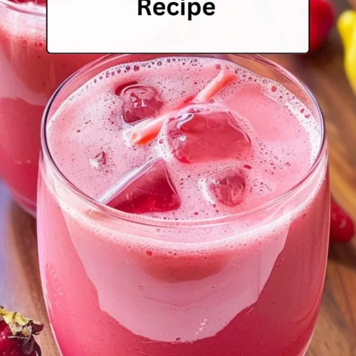 Healthy Pink Drink Recipe