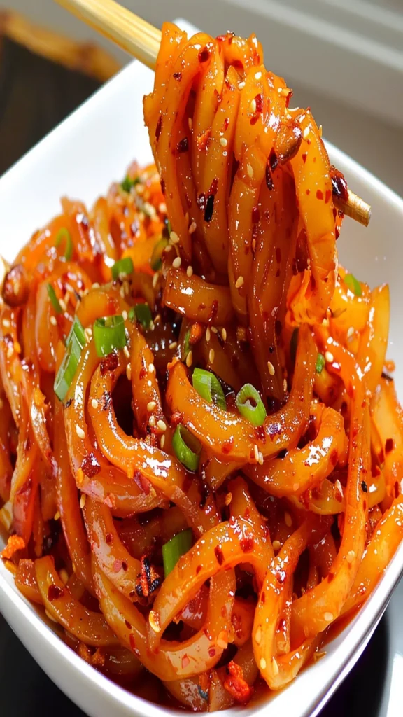 How to Make Spicy Potato Noodles Recipe