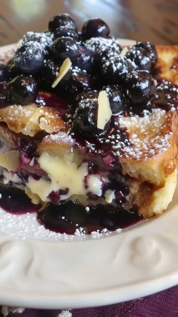 How to make Blueberry Cheesecake French Toast Recipe