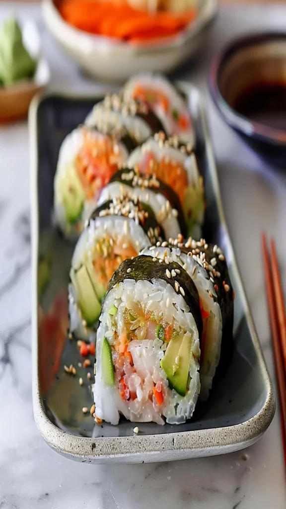 How to make Rice Paper Sushi Roll