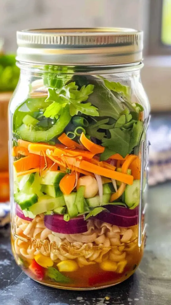 Mason Jar Asian Salad Copycat Recipe