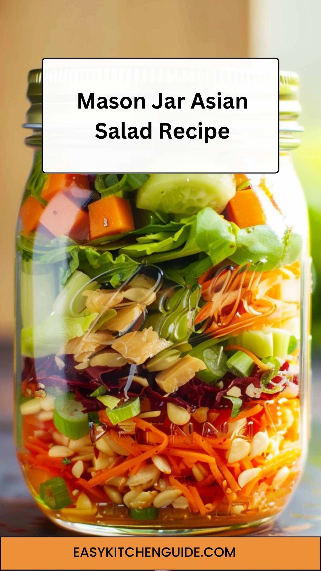 Mason Jar Asian Salad Recipe