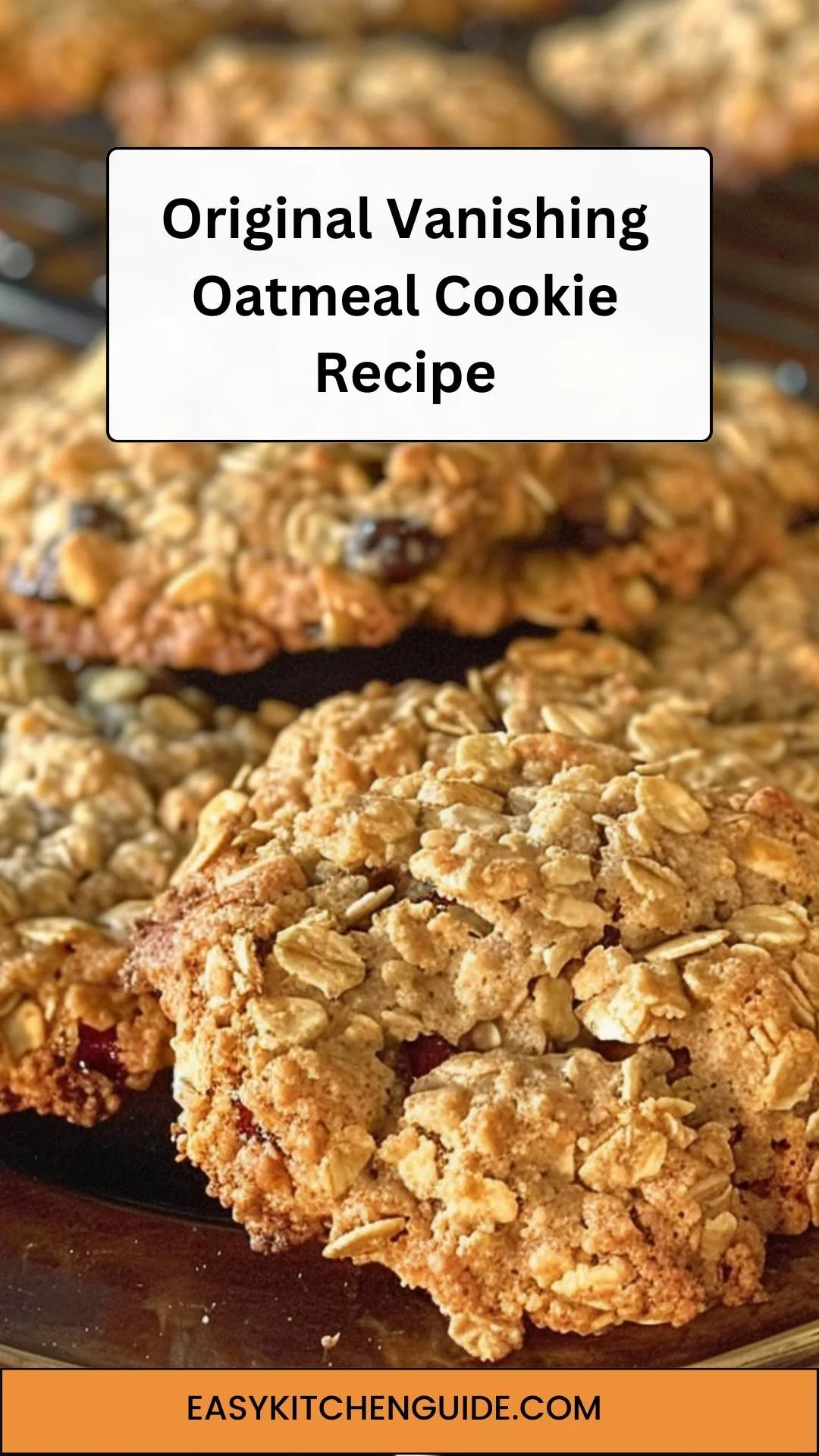 Original Vanishing Oatmeal Cookie Recipe