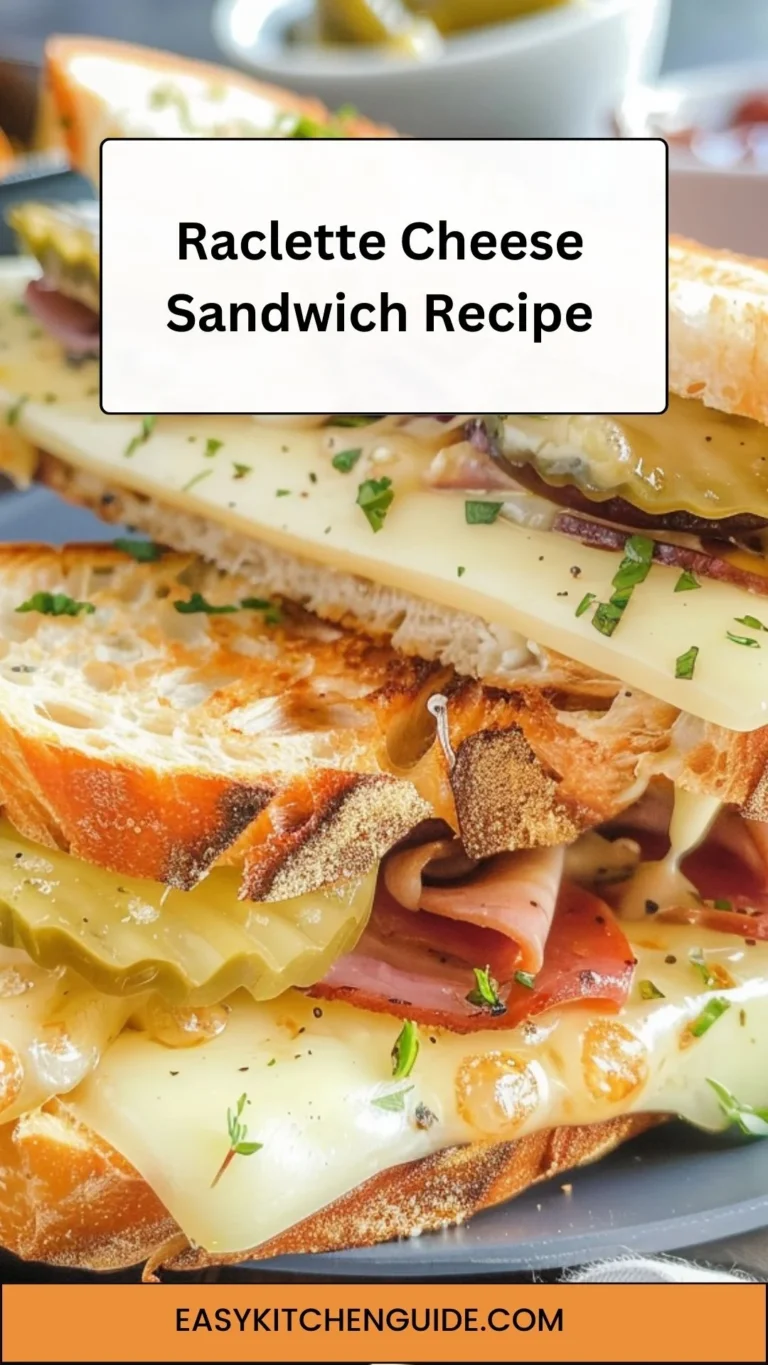 Raclette Cheese Sandwich Recipe