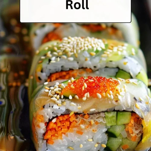 Rice Paper Sushi Roll
