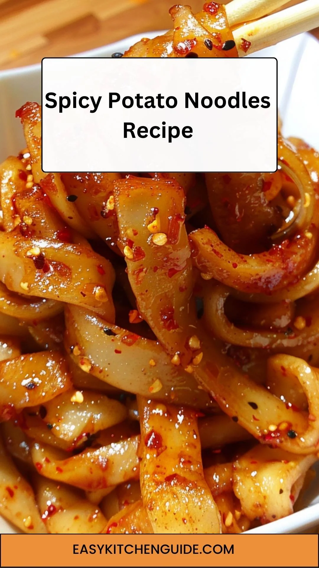 Spicy Potato Noodles Recipe