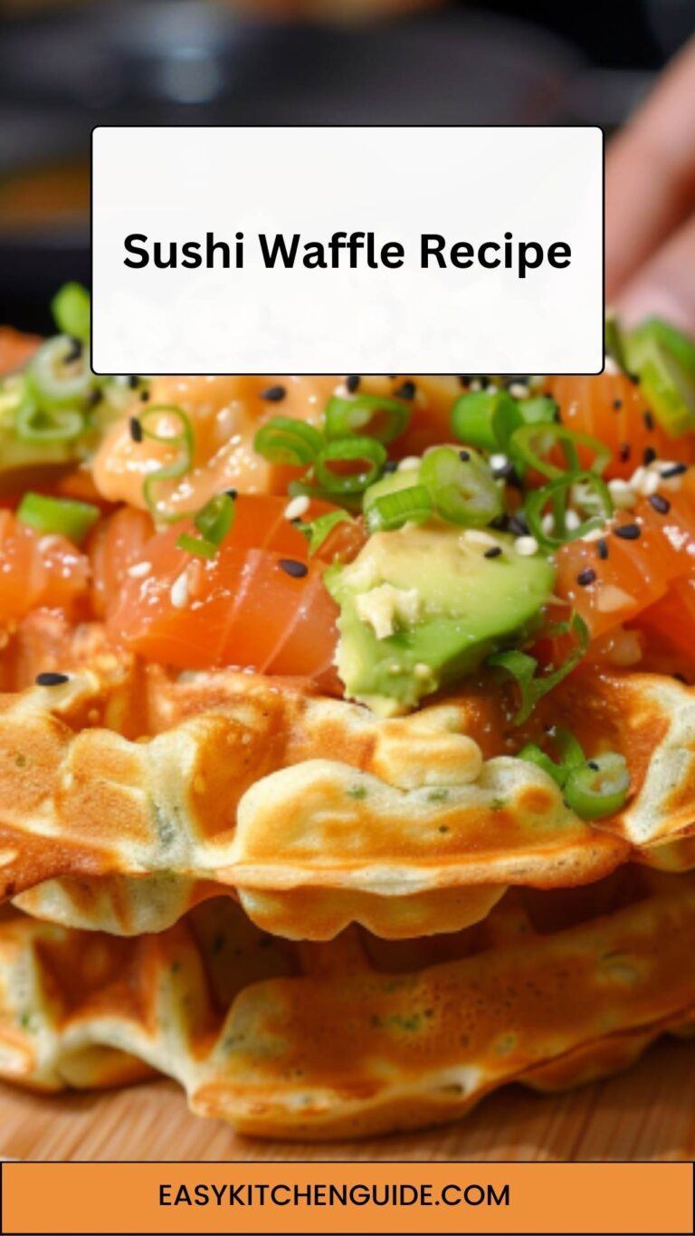 Sushi Waffle Recipe