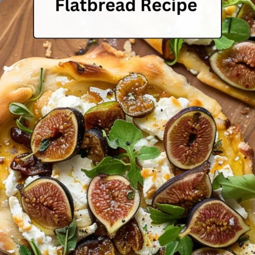 Fig And Goat Cheese Flatbread Recipe