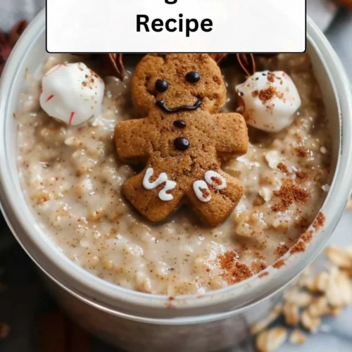 Gingerbread Overnight Oats Recipe