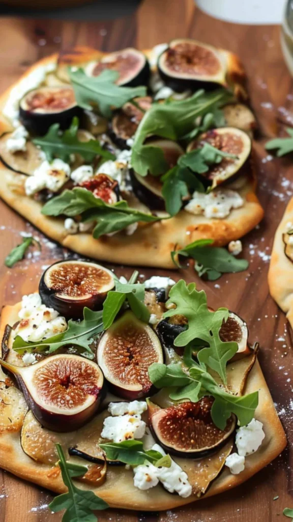 How to Make Fig And Goat Cheese Flatbread