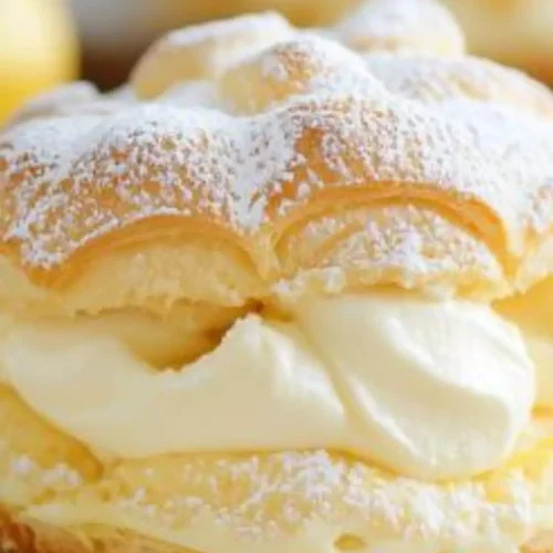 Happy lemon puff cream recipe