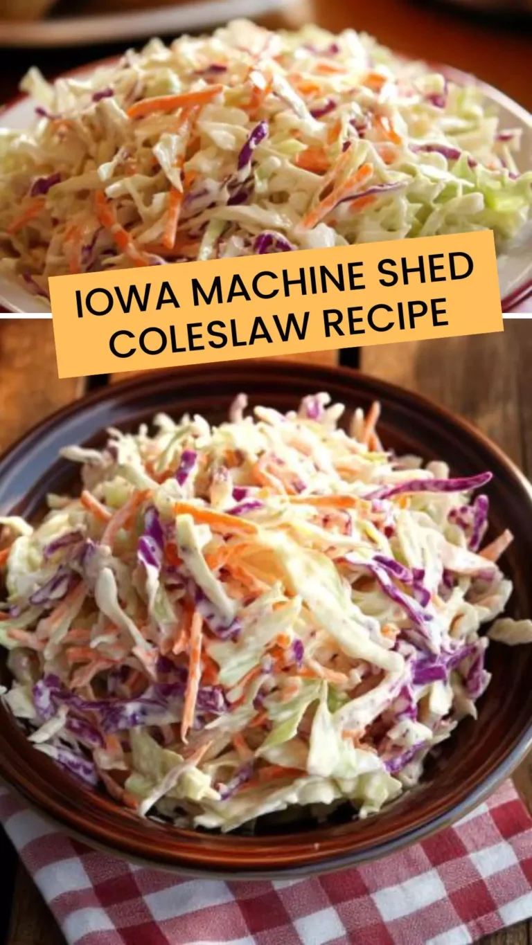 Best Iowa machine shed coleslaw recipe