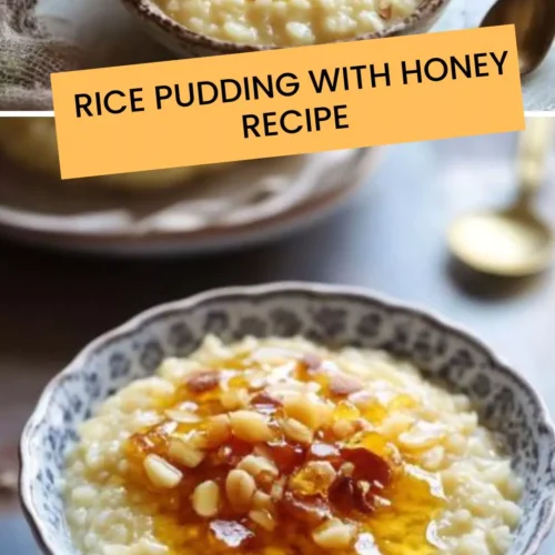 Best Rice pudding with honey recipe