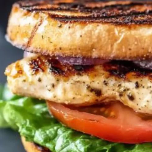 Healthy grilled chicken sandwich recipe