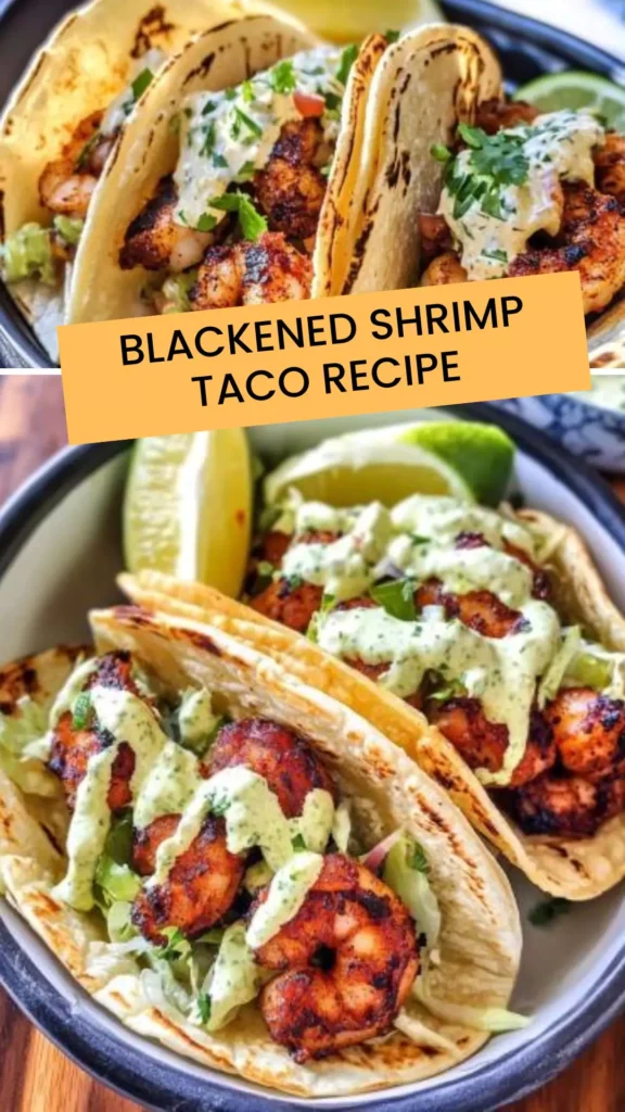 Best Blackened Shrimp Taco Recipe
