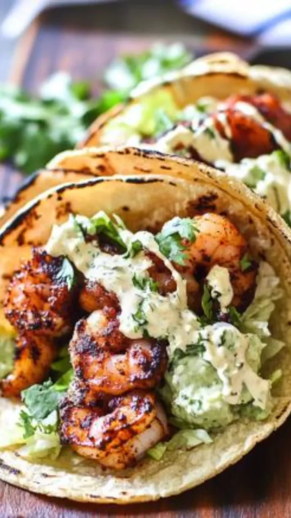 Easy Blackened Shrimp Taco Recipe