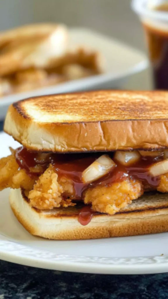 Easy Whataburger Honey Bbq Chicken Strip Sandwich Recipe
