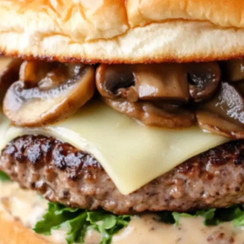 Whataburger Mushroom Swiss Burger Recipe