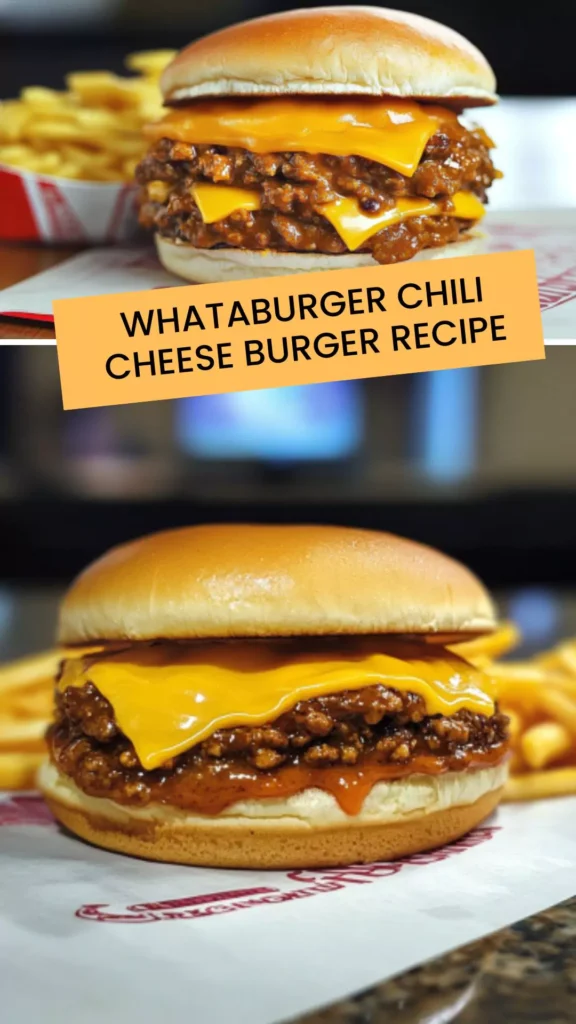 Best Whataburger Chili Cheese Burger Recipe
