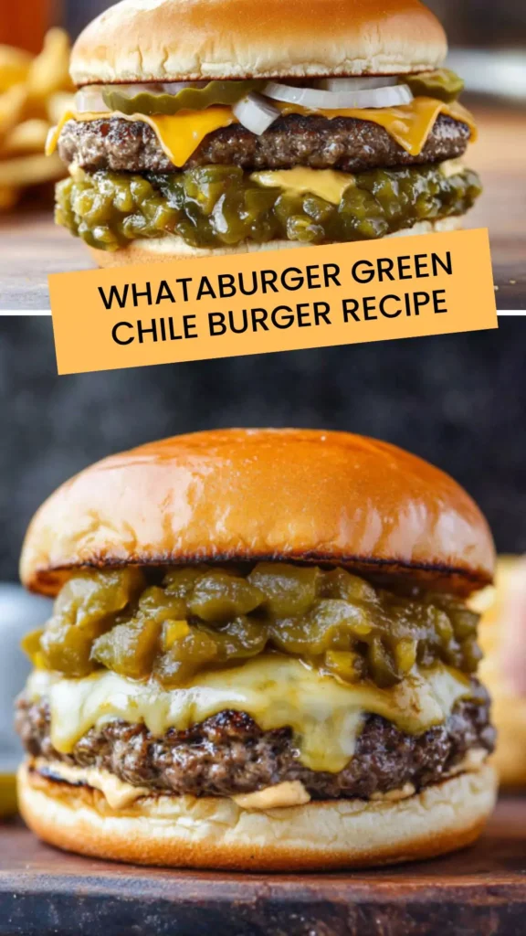 Best Whataburger Green Chile Burger Recipe
