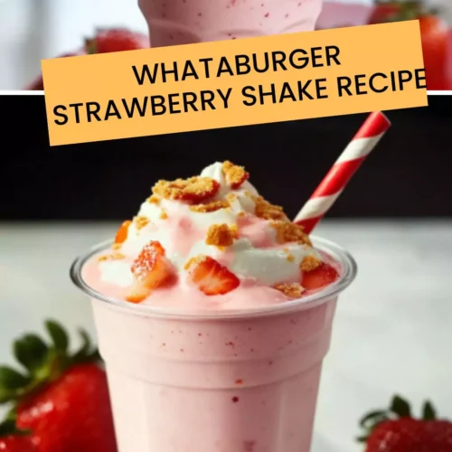 Best Whataburger Strawberry Shake Recipe