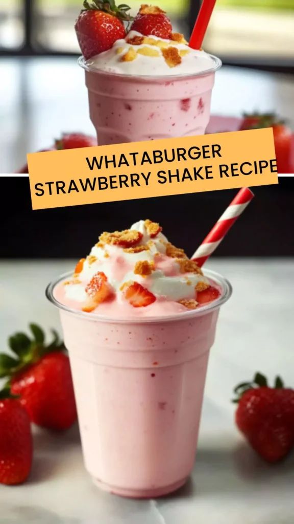 Best Whataburger Strawberry Shake Recipe
