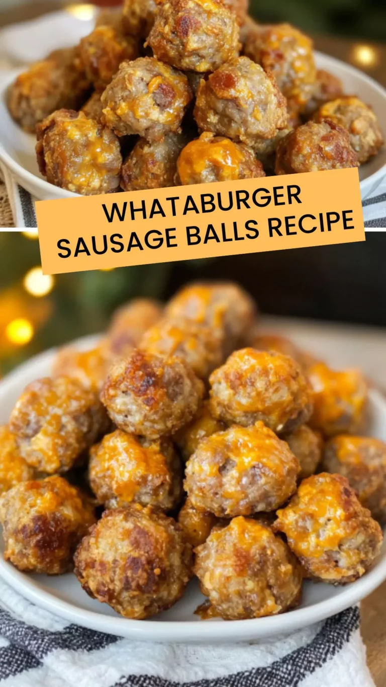 Best Whataburger Sausage Balls Recipe