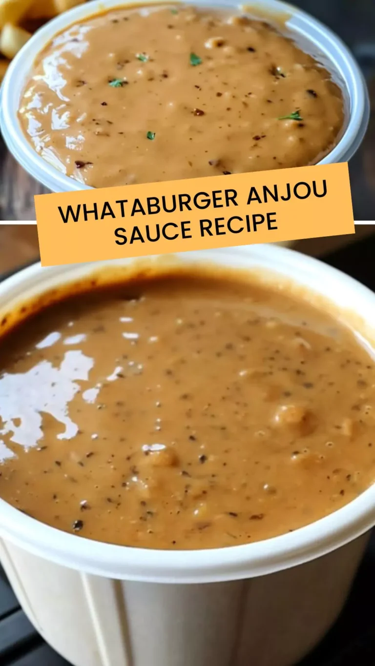 Best Whataburger Anjou Sauce Recipe