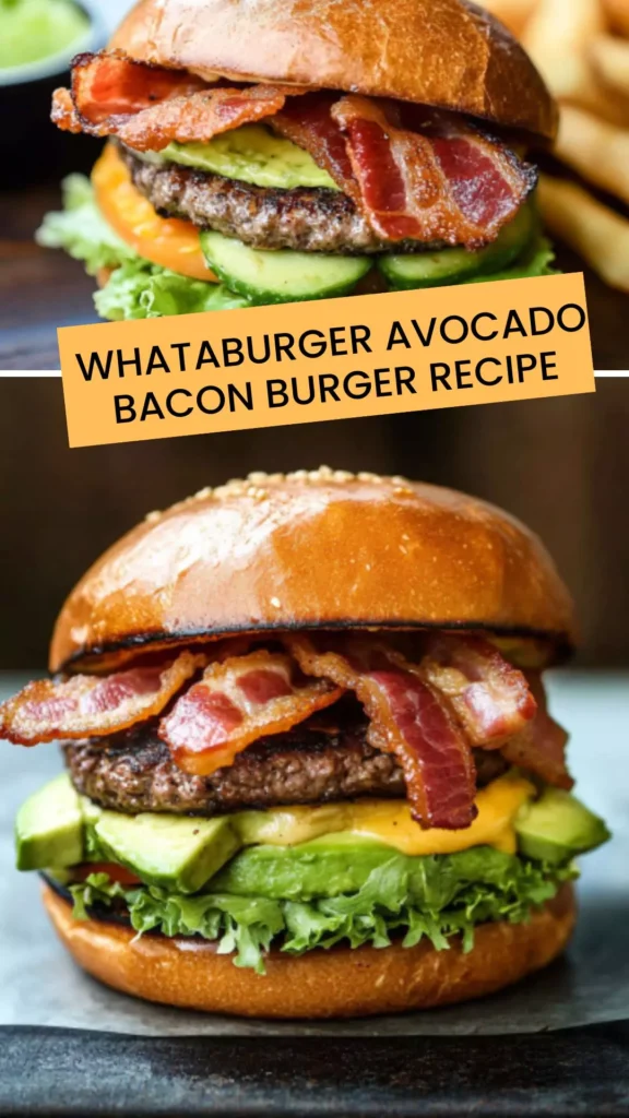 Best Whataburger Avocado Bacon Burger Recipe
