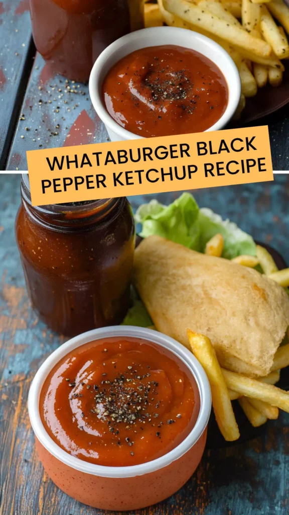 Best Whataburger Black Pepper Ketchup Recipe
